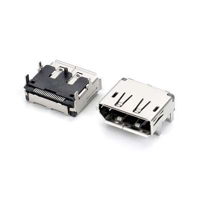 Display Port SMT母20PIN半金15U