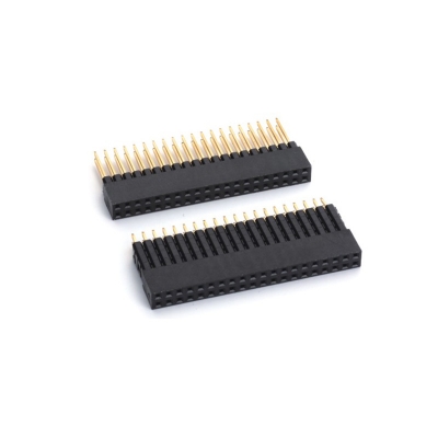 2.0MM 双排排母PC104+排针胶芯