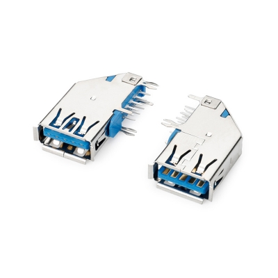 USB3.0AF侧插90度DIP TYPE