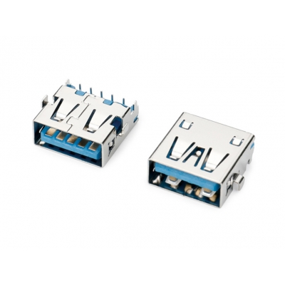 USB3.0AF沉板短体90度DIP TYPE