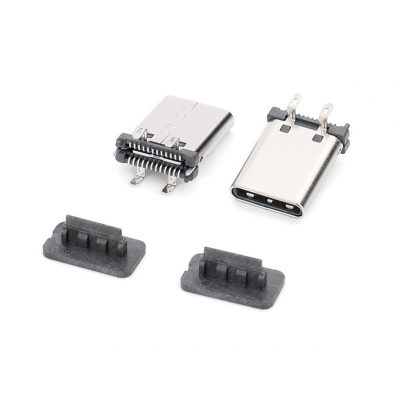 USB TYPE C 24P立式SMT TYPE