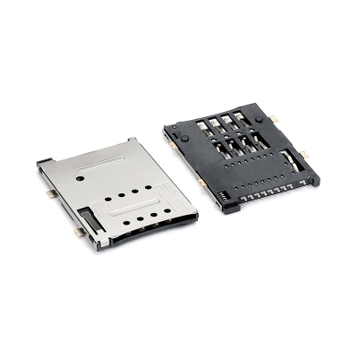 SIM 8+1PIN CARD PUSH-PPUSH卡座