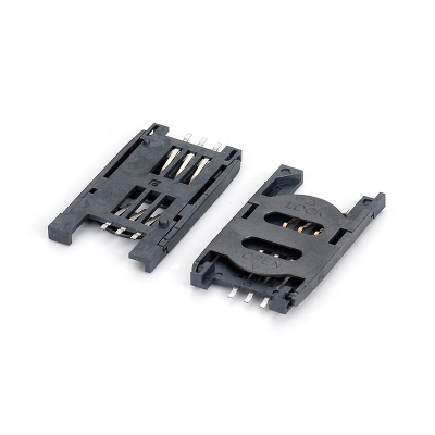 SIM CARD 全塑6P SMT